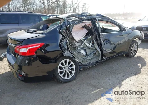 2018 Nissan Sentra Sv from USA, damaged, VIN 3N1AB7AP2JY303990